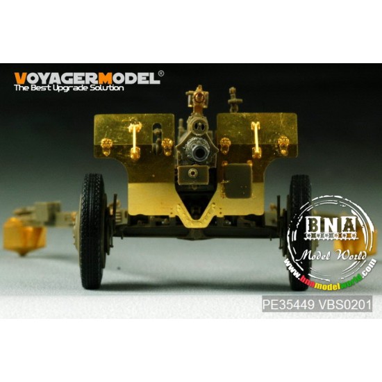 1/35 US 3inch M5 ATG/w M1, 105mm Howitzer M2A1 Carriage Detail set for AFV Club kits 1/35 US 3inch M5 ATG/w M1, 105mm Howitzer M2A1 Carriage Detail set for AFV Club kits