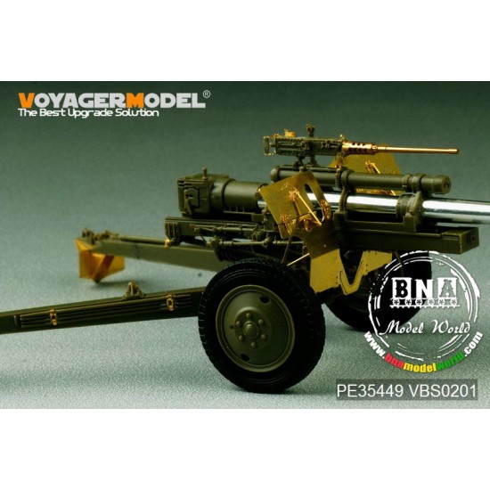 1/35 US 3inch M5 ATG/w M1, 105mm Howitzer M2A1 Carriage Detail set for AFV Club kits 1/35 US 3inch M5 ATG/w M1, 105mm Howitzer M2A1 Carriage Detail set for AFV Club kits