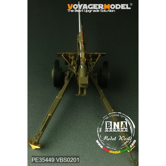 1/35 US 3inch M5 ATG/w M1, 105mm Howitzer M2A1 Carriage Detail set for AFV Club kits 1/35 US 3inch M5 ATG/w M1, 105mm Howitzer M2A1 Carriage Detail set for AFV Club kits