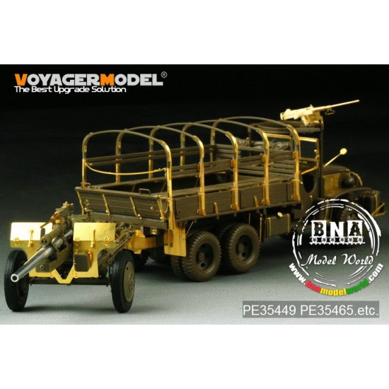 1/35 US 3inch M5 ATG/w M1, 105mm Howitzer M2A1 Carriage Detail set for AFV Club kits 1/35 US 3inch M5 ATG/w M1, 105mm Howitzer M2A1 Carriage Detail set for AFV Club kits