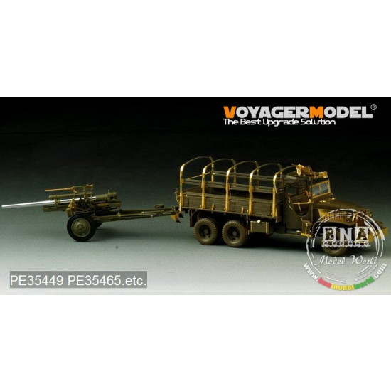 1/35 US 3inch M5 ATG/w M1, 105mm Howitzer M2A1 Carriage Detail set for AFV Club kits 1/35 US 3inch M5 ATG/w M1, 105mm Howitzer M2A1 Carriage Detail set for AFV Club kits