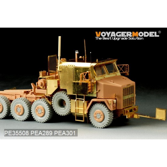 1/35 Modern US M1070 Truck Tractor Amour Cabin Basic Detail set for HobbyBoss#85502 1/35 Modern US M1070 Truck Tractor Amour Cabin Basic Detail set for HobbyBoss#85502