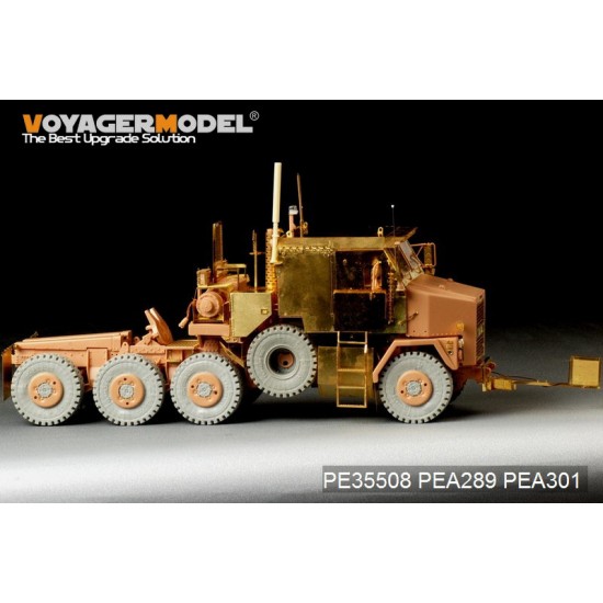 1/35 Modern US M1070 Truck Tractor Amour Cabin Basic Detail set for HobbyBoss#85502 1/35 Modern US M1070 Truck Tractor Amour Cabin Basic Detail set for HobbyBoss#85502