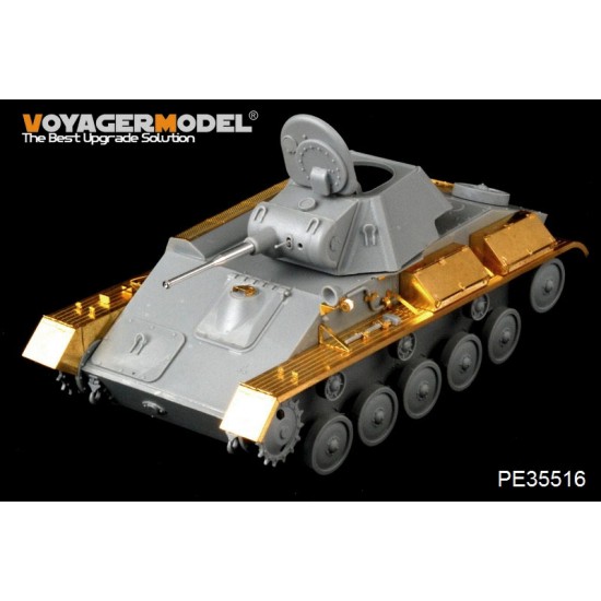 1/35 WWII Soviet T-70M Light Tank Basic Detail-Up set for MiniArt 35113 kit 1/35 WWII Soviet T-70M Light Tank Basic Detail-Up set for MiniArt 35113 kit