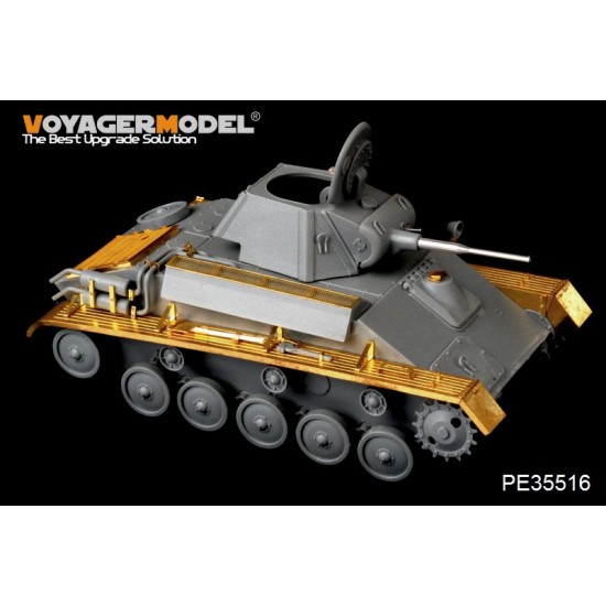 1/35 WWII Soviet T-70M Light Tank Basic Detail-Up set for MiniArt 35113 kit 1/35 WWII Soviet T-70M Light Tank Basic Detail-Up set for MiniArt 35113 kit