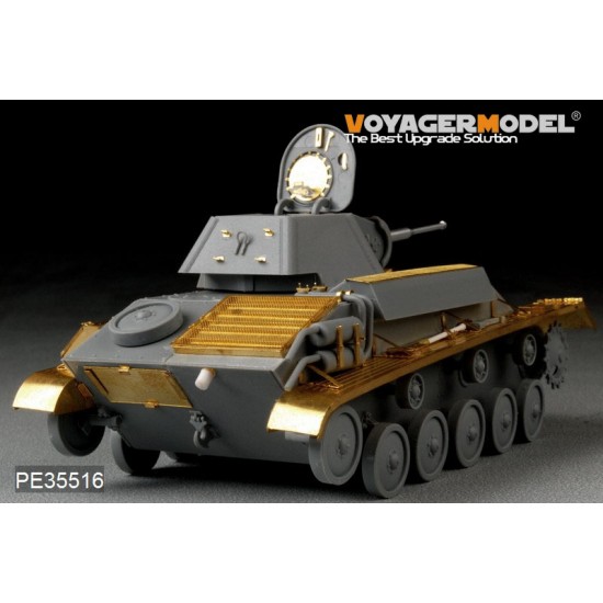 1/35 WWII Soviet T-70M Light Tank Basic Detail-Up set for MiniArt 35113 kit 1/35 WWII Soviet T-70M Light Tank Basic Detail-Up set for MiniArt 35113 kit