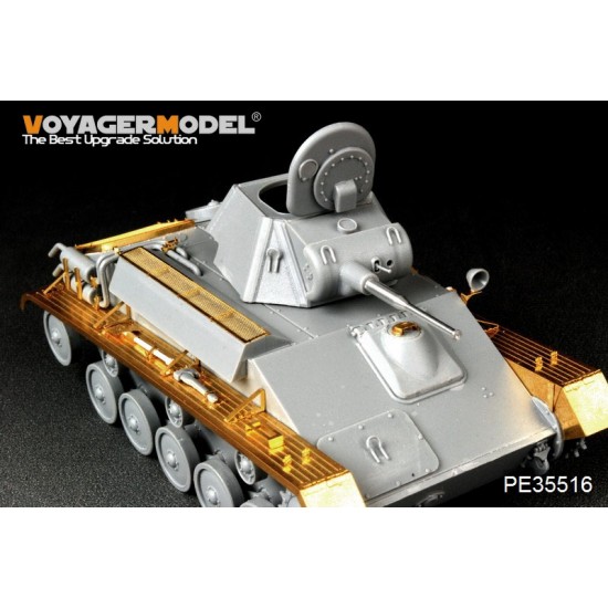 1/35 WWII Soviet T-70M Light Tank Basic Detail-Up set for MiniArt 35113 kit 1/35 WWII Soviet T-70M Light Tank Basic Detail-Up set for MiniArt 35113 kit