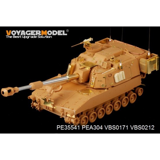 1/35 Modern US Army M109A6 SP Howitzer Detail Set for Tamiya 37012/Italeri 372 1/35 Modern US Army M109A6 SP Howitzer Detail Set for Tamiya 37012/Italeri 372