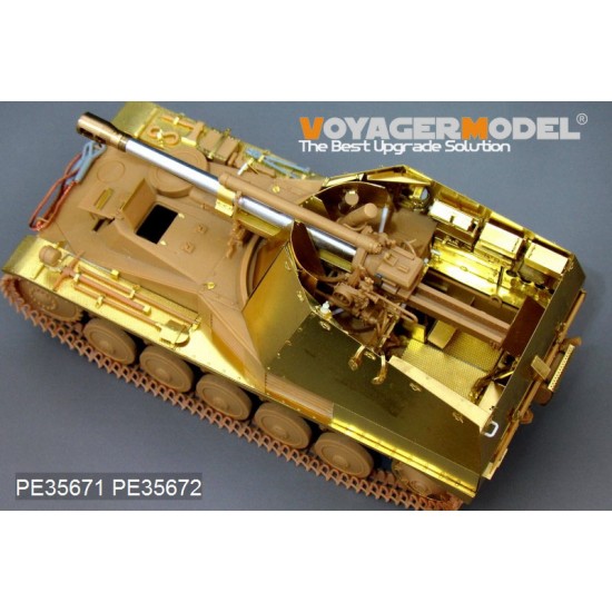 1/35 WWII German Self-propelled Howitzer Wespe Fenders & Armour Plate for Tamiya 35200 1/35 WWII German Self-propelled Howitzer Wespe Fenders & Armour Plate for Tamiya 35200