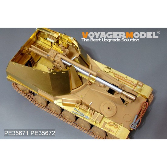 1/35 WWII German Self-propelled Howitzer Wespe Fenders & Armour Plate for Tamiya 35200 1/35 WWII German Self-propelled Howitzer Wespe Fenders & Armour Plate for Tamiya 35200