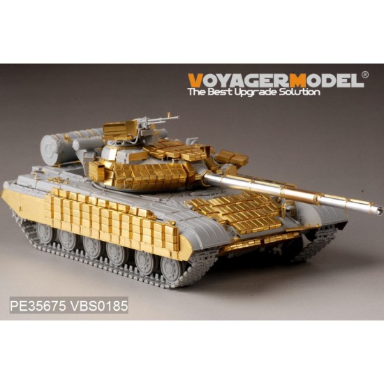 1/35 Modern Russian T-64 BV MBT Detail-up Set for Trumpeter 05522 (w/smoke discharger) 1/35 Modern Russian T-64 BV MBT Detail-up Set for Trumpeter 05522 (w/smoke discharger)