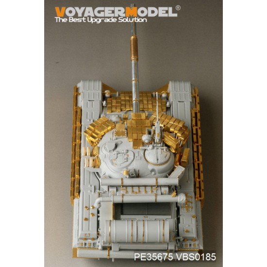 1/35 Modern Russian T-64 BV MBT Detail-up Set for Trumpeter 05522 (w/smoke discharger) 1/35 Modern Russian T-64 BV MBT Detail-up Set for Trumpeter 05522 (w/smoke discharger)