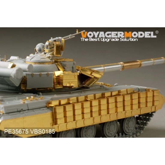1/35 Modern Russian T-64 BV MBT Detail-up Set for Trumpeter 05522 (w/smoke discharger) 1/35 Modern Russian T-64 BV MBT Detail-up Set for Trumpeter 05522 (w/smoke discharger)