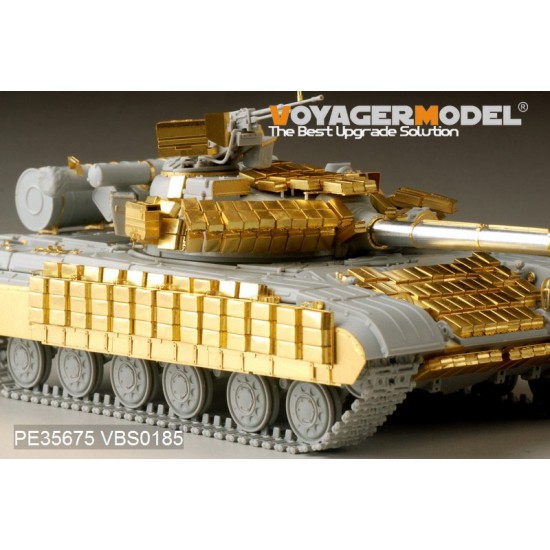 1/35 Modern Russian T-64 BV MBT Detail-up Set for Trumpeter 05522 (w/smoke discharger) 1/35 Modern Russian T-64 BV MBT Detail-up Set for Trumpeter 05522 (w/smoke discharger)