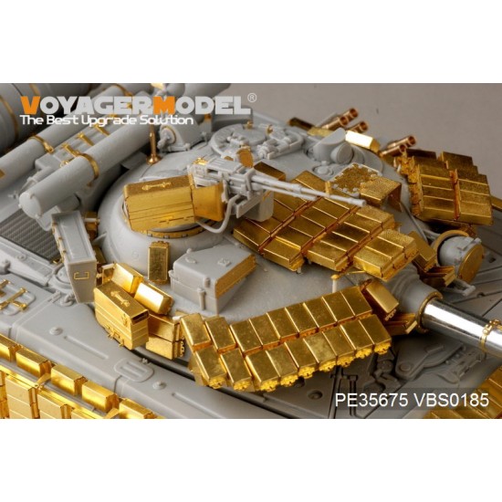 1/35 Modern Russian T-64 BV MBT Detail-up Set for Trumpeter 05522 (w/smoke discharger) 1/35 Modern Russian T-64 BV MBT Detail-up Set for Trumpeter 05522 (w/smoke discharger)