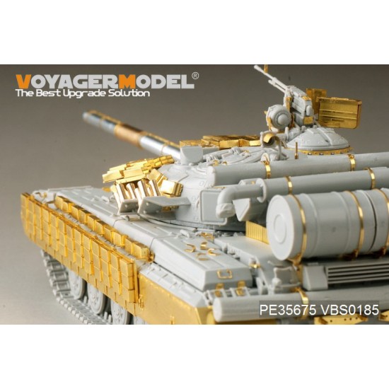 1/35 Modern Russian T-64 BV MBT Detail-up Set for Trumpeter 05522 (w/smoke discharger) 1/35 Modern Russian T-64 BV MBT Detail-up Set for Trumpeter 05522 (w/smoke discharger)