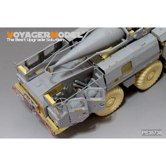 1/35 Modern Russian Scud-B Cabin Interior Detail-up Set for Trumpeter #01019 kit 1/35 Modern Russian Scud-B Cabin Interior Detail-up Set for Trumpeter #01019 kit