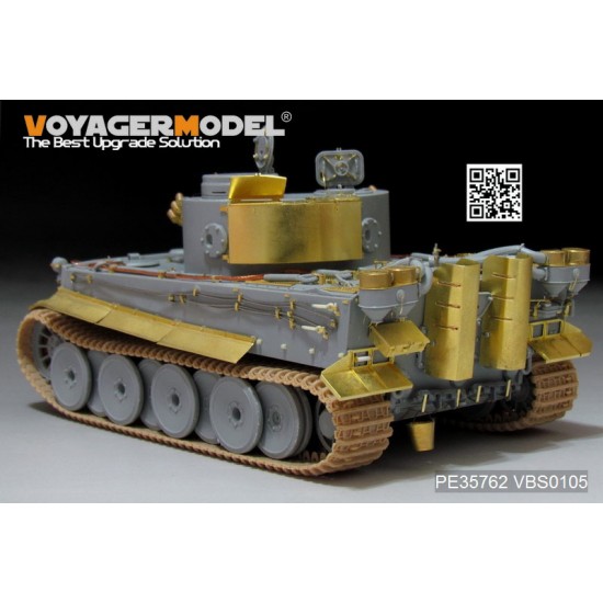 1/35 WWII German Tiger I Initial Production Afrika Korps Detail-up Set for Dragon kits