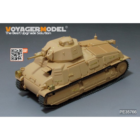 1/35 WWII French Medium Tank Somua S35 Basic Detail Set for Tamiya kit #35344 1/35 WWII French Medium Tank Somua S35 Basic Detail Set for Tamiya kit #35344