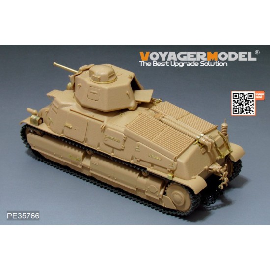 1/35 WWII French Medium Tank Somua S35 Basic Detail Set for Tamiya kit #35344 1/35 WWII French Medium Tank Somua S35 Basic Detail Set for Tamiya kit #35344