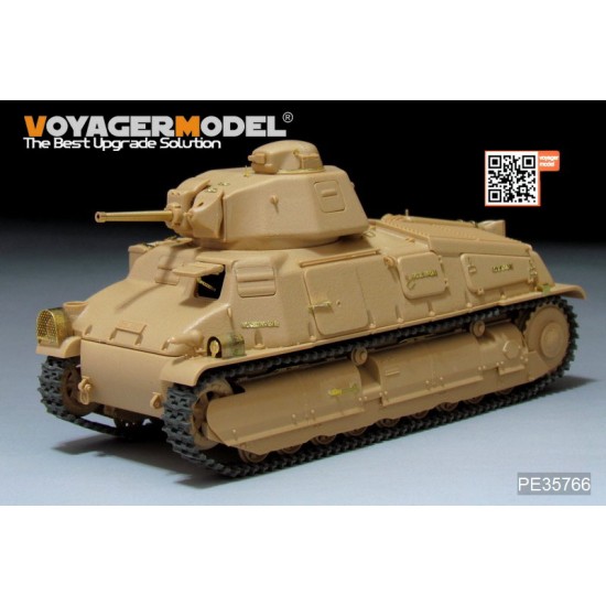 1/35 WWII French Medium Tank Somua S35 Basic Detail Set for Tamiya kit #35344 1/35 WWII French Medium Tank Somua S35 Basic Detail Set for Tamiya kit #35344