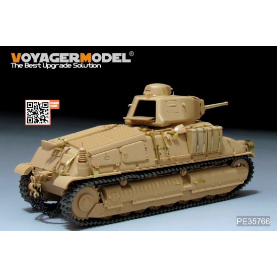 1/35 WWII French Medium Tank Somua S35 Basic Detail Set for Tamiya kit #35344 1/35 WWII French Medium Tank Somua S35 Basic Detail Set for Tamiya kit #35344