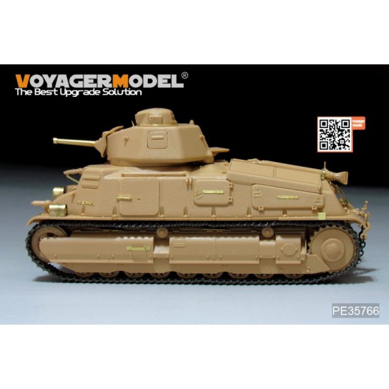 1/35 WWII French Medium Tank Somua S35 Basic Detail Set for Tamiya kit #35344 1/35 WWII French Medium Tank Somua S35 Basic Detail Set for Tamiya kit #35344