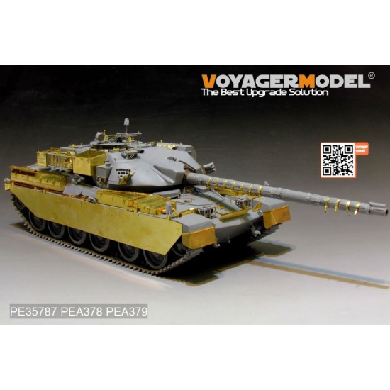 1/35 British Main Battle Tank Chieftain Mk.11 Basic Detail-up Set for Takom #2026 kit 1/35 British Main Battle Tank Chieftain Mk.11 Basic Detail-up Set for Takom #2026 kit