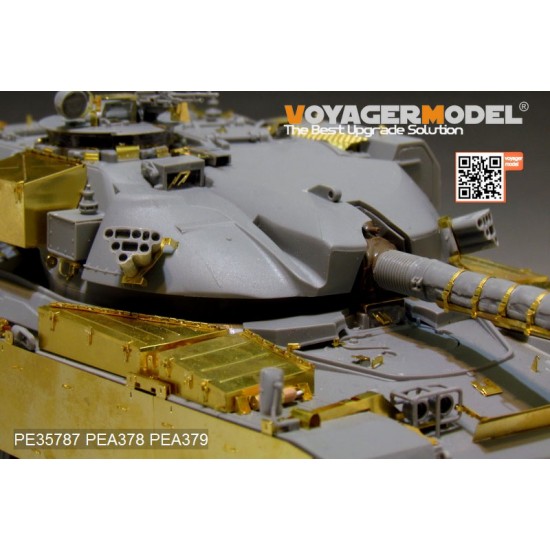 1/35 British Main Battle Tank Chieftain Mk.11 Basic Detail-up Set for Takom #2026 kit 1/35 British Main Battle Tank Chieftain Mk.11 Basic Detail-up Set for Takom #2026 kit