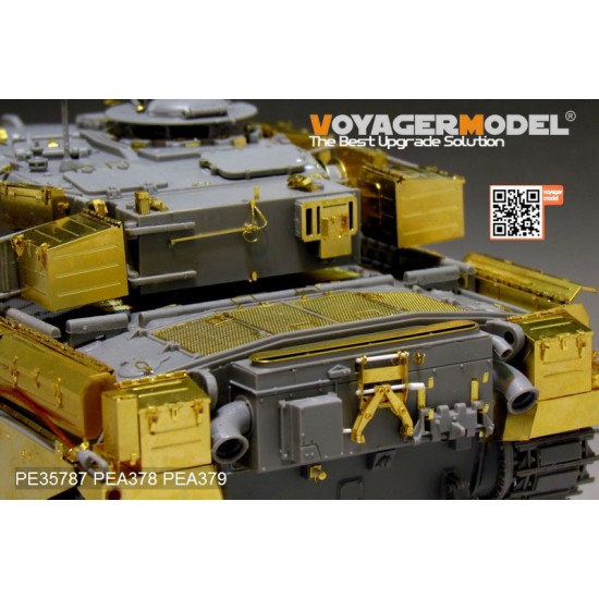 1/35 British Main Battle Tank Chieftain Mk.11 Basic Detail-up Set for Takom #2026 kit 1/35 British Main Battle Tank Chieftain Mk.11 Basic Detail-up Set for Takom #2026 kit