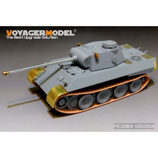 1/35 WWII German Panther D V1 Basic Detail-up Set for Dragon kit #6822 1/35 WWII German Panther D V1 Basic Detail-up Set for Dragon kit #6822