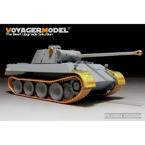 1/35 WWII German Panther D V1 Basic Detail-up Set for Dragon kit #6822 1/35 WWII German Panther D V1 Basic Detail-up Set for Dragon kit #6822