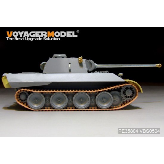 1/35 WWII German Panther D V1 Basic Detail-up Set for Dragon kit #6822 1/35 WWII German Panther D V1 Basic Detail-up Set for Dragon kit #6822