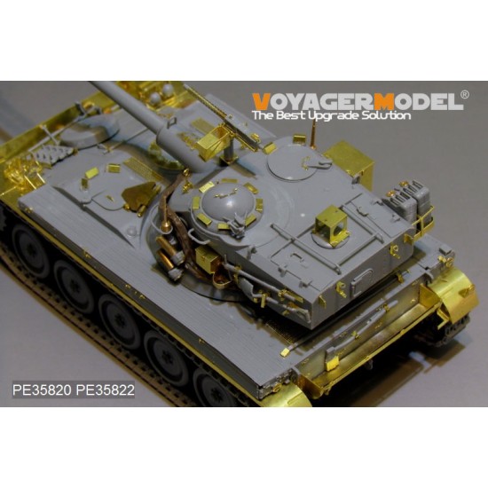 1/35 Modern French AMX-13/75 Basic Detail Set w/Smoke Discharger&Atenna Base for Takom 2036 1/35 Modern French AMX-13/75 Basic Detail Set w/Smoke Discharger&Atenna Base for Takom 2036