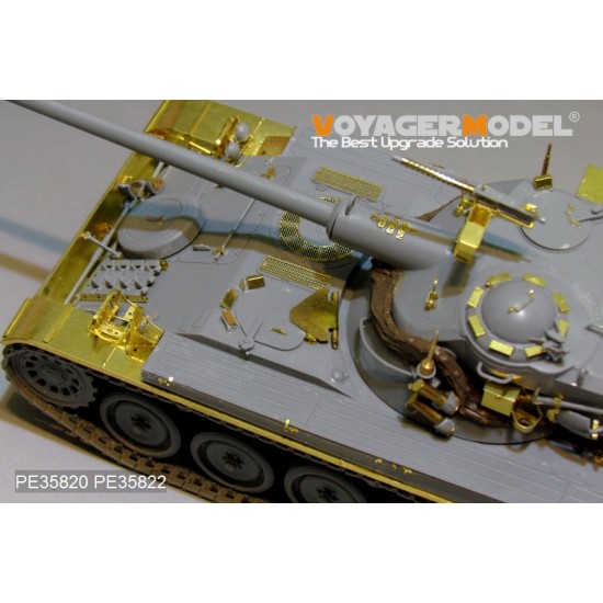 1/35 Modern French AMX-13/75 Basic Detail Set w/Smoke Discharger&Atenna Base for Takom 2036 1/35 Modern French AMX-13/75 Basic Detail Set w/Smoke Discharger&Atenna Base for Takom 2036