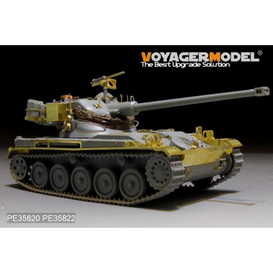 1/35 Modern French AMX-13/75 Basic Detail Set w/Smoke Discharger&Atenna Base for Takom 2036 1/35 Modern French AMX-13/75 Basic Detail Set w/Smoke Discharger&Atenna Base for Takom 2036