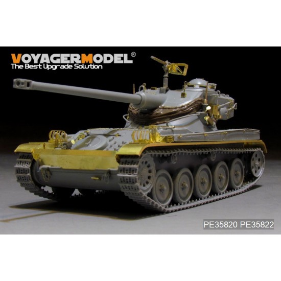 1/35 Modern French AMX-13/75 Basic Detail Set w/Smoke Discharger&Atenna Base for Takom 2036 1/35 Modern French AMX-13/75 Basic Detail Set w/Smoke Discharger&Atenna Base for Takom 2036