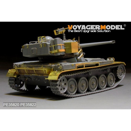 1/35 Modern French AMX-13/75 Basic Detail Set w/Smoke Discharger&Atenna Base for Takom 2036 1/35 Modern French AMX-13/75 Basic Detail Set w/Smoke Discharger&Atenna Base for Takom 2036