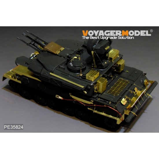 1/35 Modern Russian ZSU-23-4 Shilka Basic Detail Set for Meng Model TS-023 1/35 Modern Russian ZSU-23-4 Shilka Basic Detail Set for Meng Model TS-023