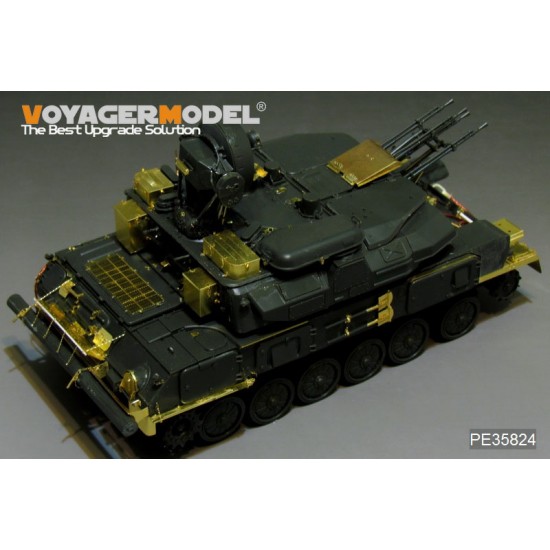 1/35 Modern Russian ZSU-23-4 Shilka Basic Detail Set for Meng Model TS-023 1/35 Modern Russian ZSU-23-4 Shilka Basic Detail Set for Meng Model TS-023