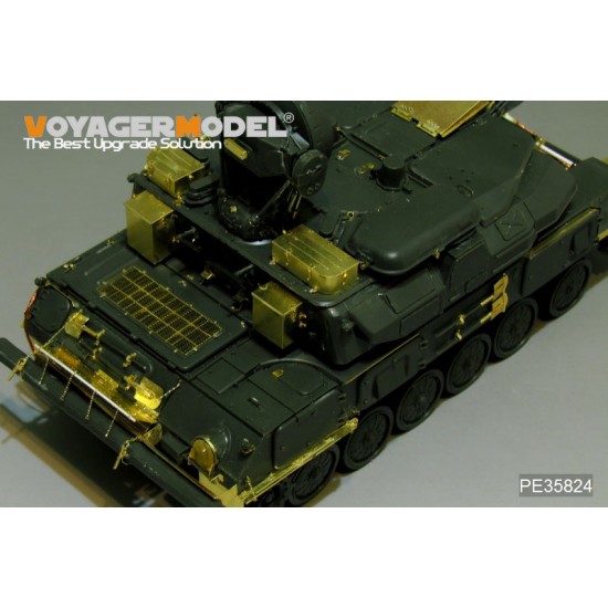 1/35 Modern Russian ZSU-23-4 Shilka Basic Detail Set for Meng Model TS-023 1/35 Modern Russian ZSU-23-4 Shilka Basic Detail Set for Meng Model TS-023
