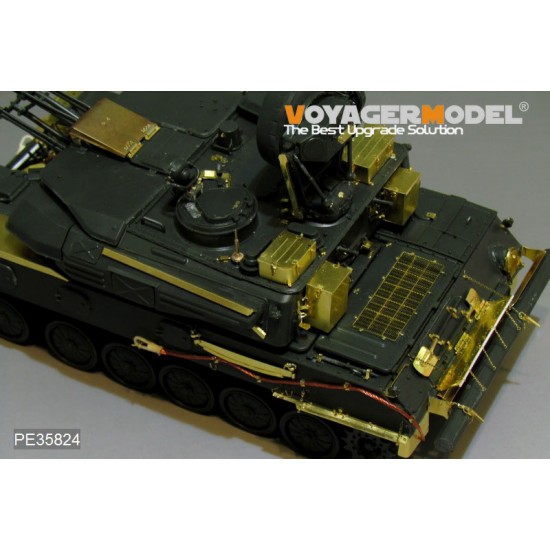 1/35 Modern Russian ZSU-23-4 Shilka Basic Detail Set for Meng Model TS-023 1/35 Modern Russian ZSU-23-4 Shilka Basic Detail Set for Meng Model TS-023