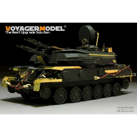 1/35 Modern Russian ZSU-23-4 Shilka Basic Detail Set for Meng Model TS-023 1/35 Modern Russian ZSU-23-4 Shilka Basic Detail Set for Meng Model TS-023