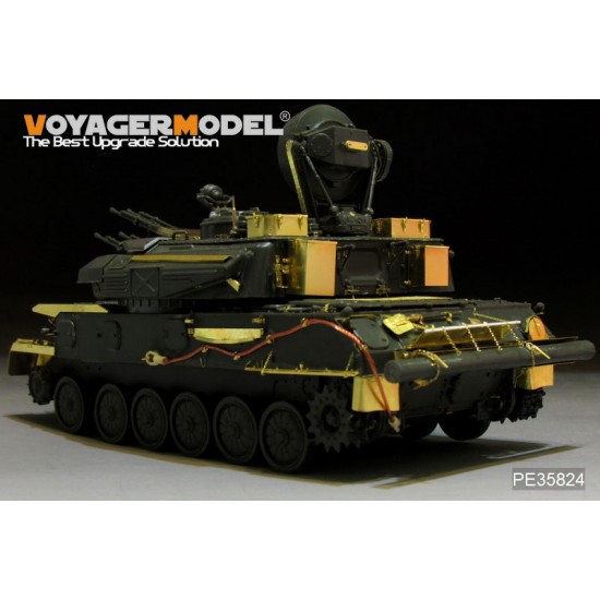 1/35 Modern Russian ZSU-23-4 Shilka Basic Detail Set for Meng Model TS-023 1/35 Modern Russian ZSU-23-4 Shilka Basic Detail Set for Meng Model TS-023