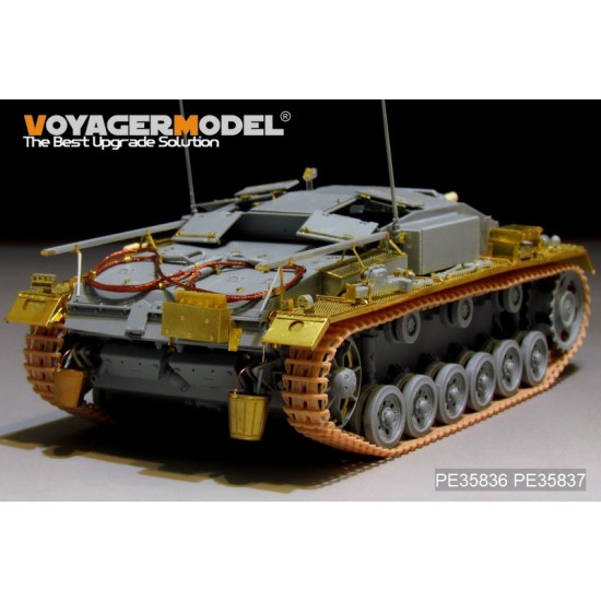1/35 WWII German StuG.III Ausf.E Fenders for Dragon kit #6688 1/35 WWII German StuG.III Ausf.E Fenders for Dragon kit #6688