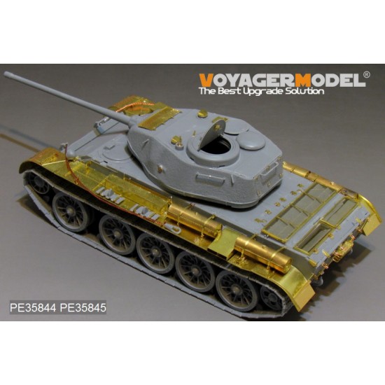 1/35 WWII Russian Medium Tank T-44 Early Version Basic Detail Set for MiniArt kit #35193 1/35 WWII Russian Medium Tank T-44 Early Version Basic Detail Set for MiniArt kit #35193