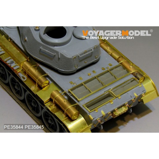 1/35 WWII Russian Medium Tank T-44 Early Version Basic Detail Set for MiniArt kit #35193 1/35 WWII Russian Medium Tank T-44 Early Version Basic Detail Set for MiniArt kit #35193