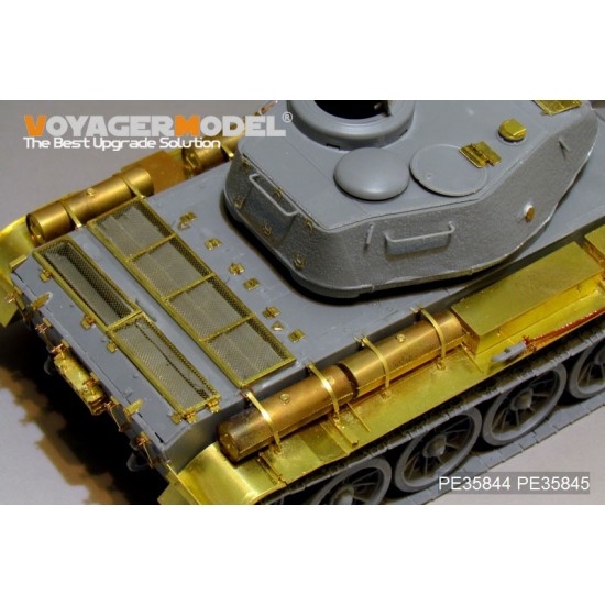 1/35 WWII Russian Medium Tank T-44 Early Version Basic Detail Set for MiniArt kit #35193 1/35 WWII Russian Medium Tank T-44 Early Version Basic Detail Set for MiniArt kit #35193