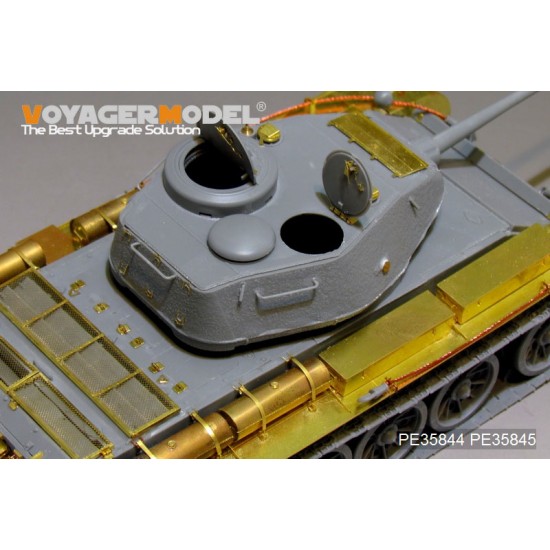 1/35 WWII Russian Medium Tank T-44 Early Version Basic Detail Set for MiniArt kit #35193 1/35 WWII Russian Medium Tank T-44 Early Version Basic Detail Set for MiniArt kit #35193
