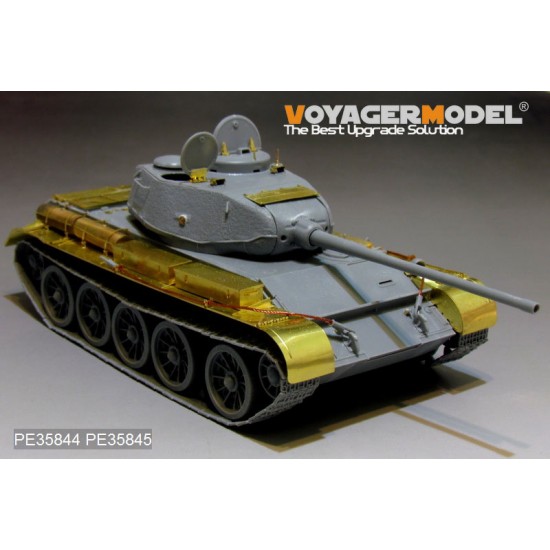 1/35 WWII Russian Medium Tank T-44 Early Version Basic Detail Set for MiniArt kit #35193 1/35 WWII Russian Medium Tank T-44 Early Version Basic Detail Set for MiniArt kit #35193
